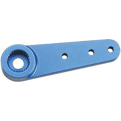 Image of Futaba 1 Blue Anodized Aluminum Servo Arm (Servo Horn) FUTFSHT1B