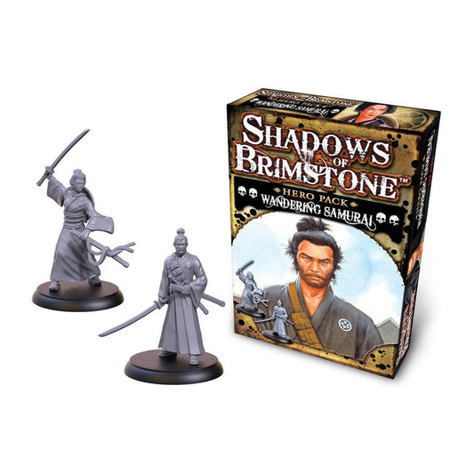 Shadows of Brimstone: Hero Pack: Wandering Samurai