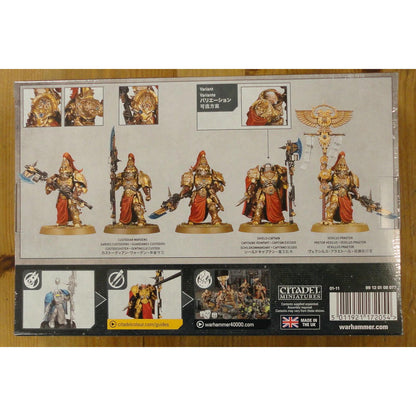 Image of Warhammer 40K 40,000 Adeptus Custodes Custodian Wardens Miniatures GAW01-11