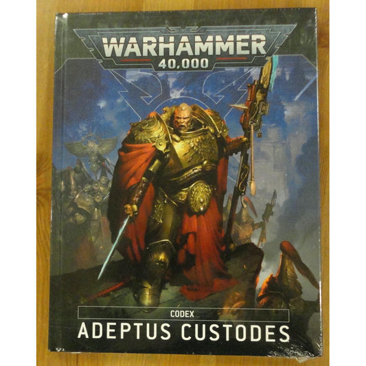 Image of Warhammer 40K: Adeptus Custodes 10th Ed Codex (English) Games Workshops GAW01-14