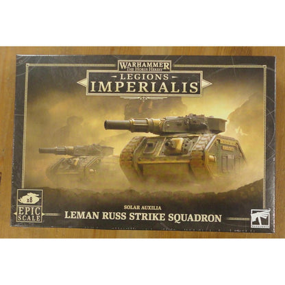 Image of Warhammer Legions Imperialis Solar Auxilia Leman Russ Strike Squadron GAW03-12