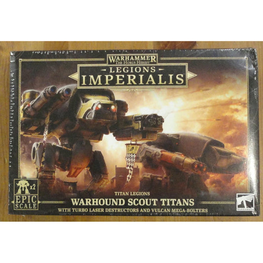Image of Warhammer Legions Imperialis Titan Legions Warhound Scout Titans w/Laser/Vulcan