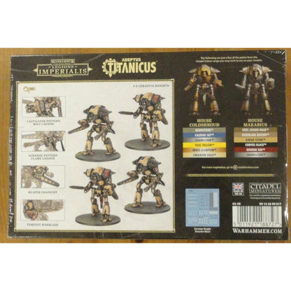Image of Warhammer Legions Imperialis Knight Households Cerastus Knights Acheron