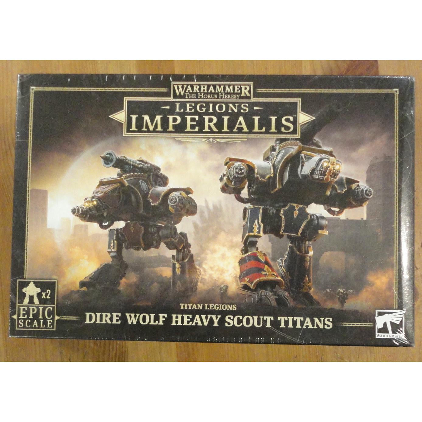 Image of Warhammer Legions Imperialis Titan Legions Dire Wolf Heavy Scout Titans 03-44