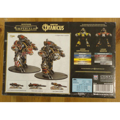 Image of Warhammer Legions Imperialis Titan Legions Dire Wolf Heavy Scout Titans 03-44
