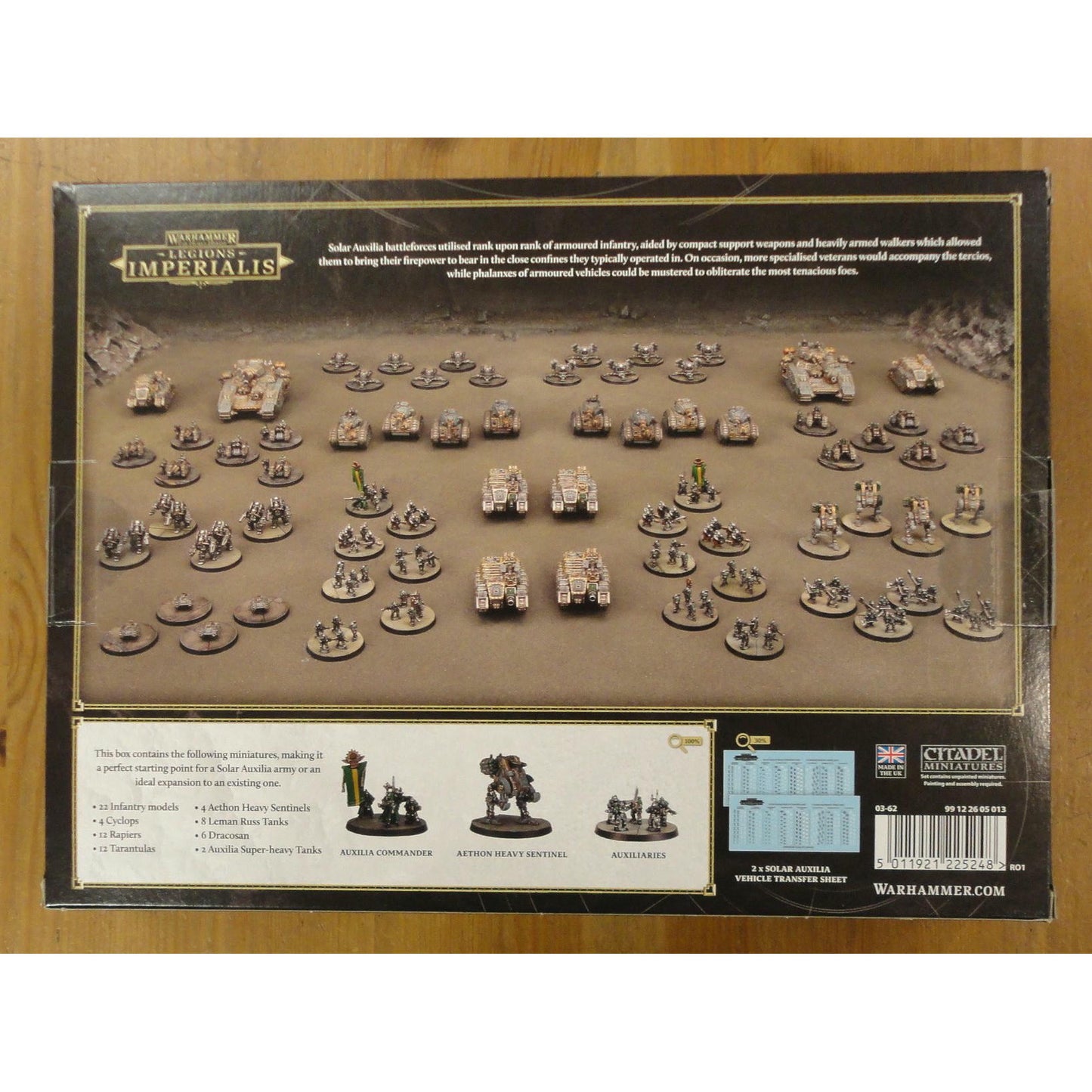 Image of Warhammer Legions Imperialis Solar Auxilia Battle Group GAW03-62