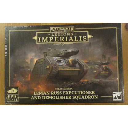 Image of Warhammer Legions Imperialis Leman Russ Executioner & Demolisher Squadron