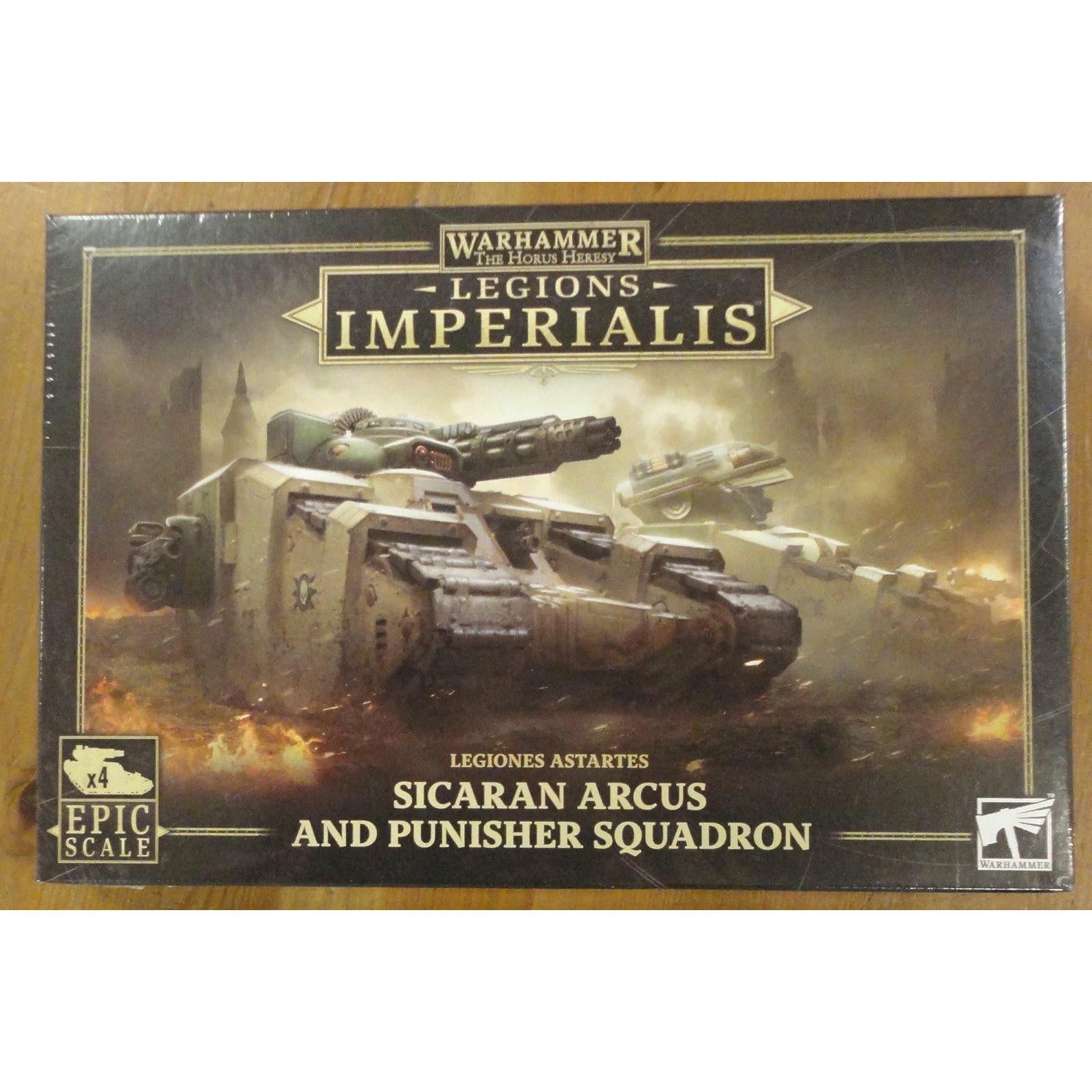 Image of Warhammer Legions Imperialis Sicarian Arcus and Punisher Squadron GAW03-68