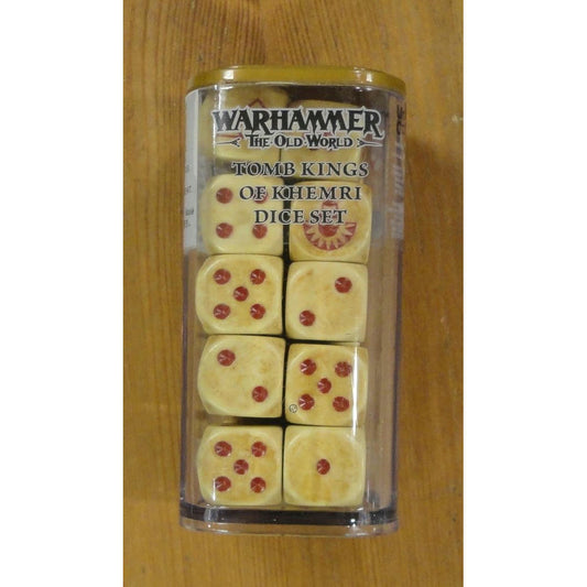 Image of Warhammer The Old World Tomb Kings of Khemri Dice Set GAW07-07