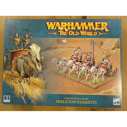 Image of Warhammer The Old World Tomb Kings of Khemri Skeleton Chariots GAW07-11