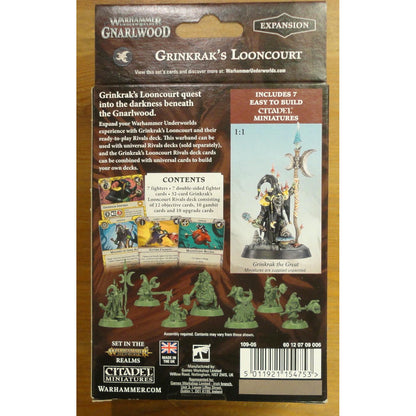 Image of Warhammer Underworlds Gnarlwood: Grinkrak's Looncourt GAW109-05