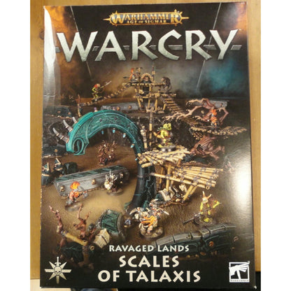 Image of Warhammer Age of Sigmar Warcry Ravaged Lands Scales of Talaxis Terrain Set