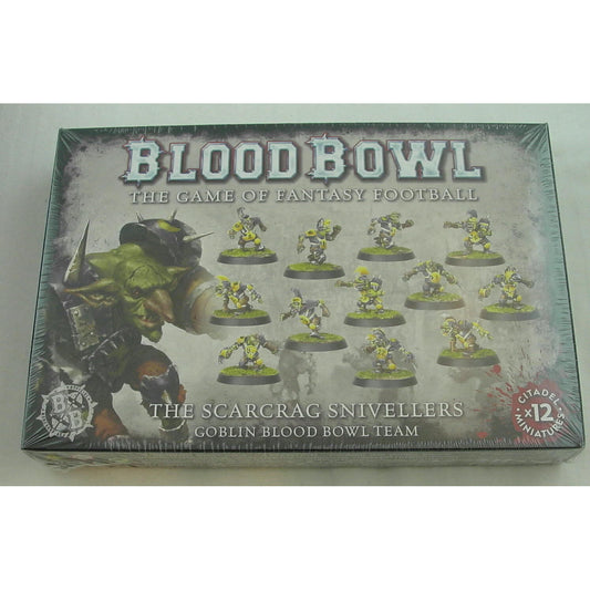 Image of Blood Bowl: Scarcrag Snivellers Goblin Football Team (12 plastic miniatures) GAW