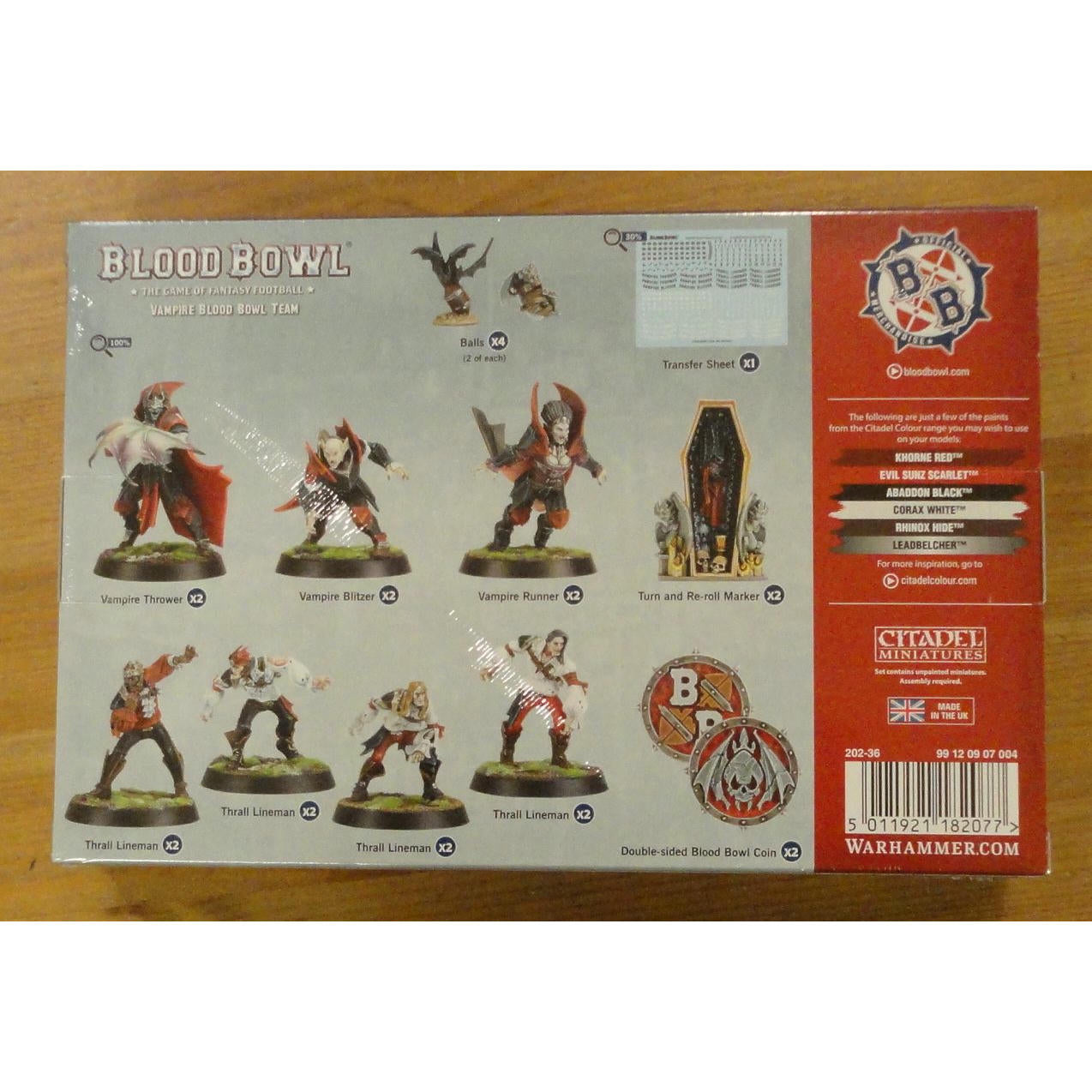 Image of Blood Bowl: Vampire Drakfang Thirsters Football Team GAW202-36