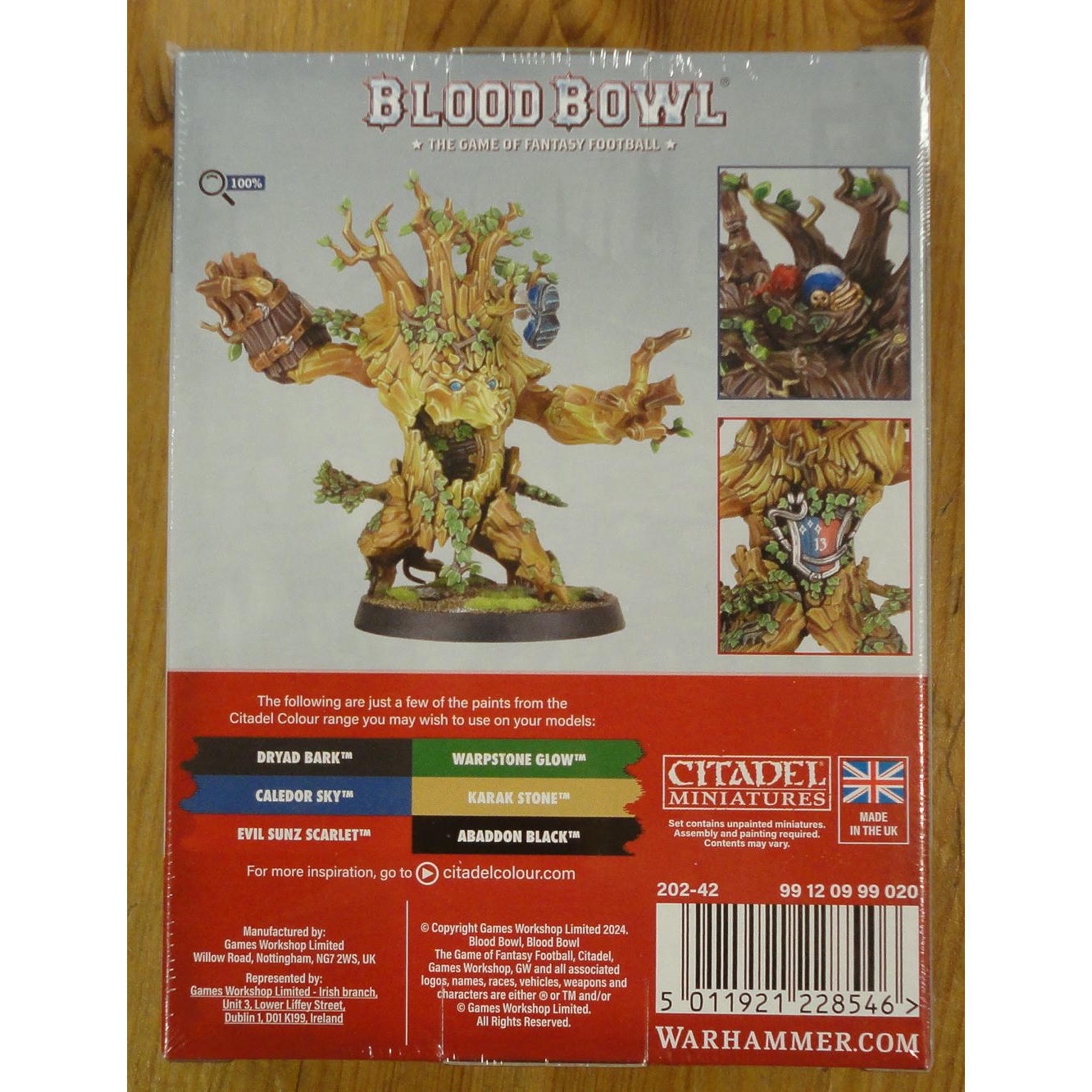 Image of Blood Bowl: Gnome Treeman Player Miniature GAW202-42