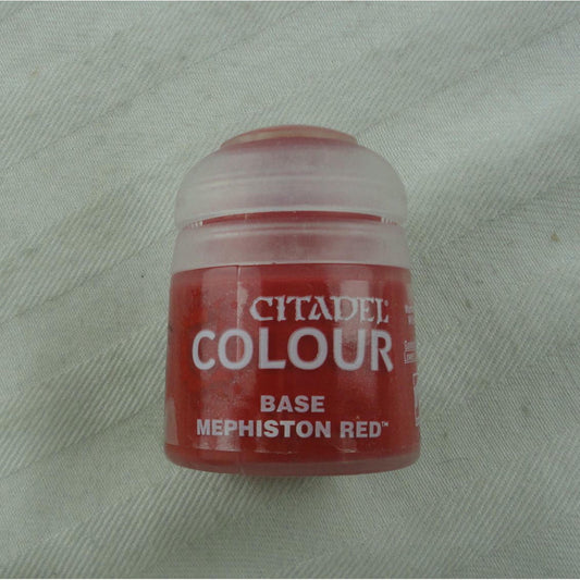 Image of Citadel Base Paint: Mephiston Red by Games Workshop GAW21-03