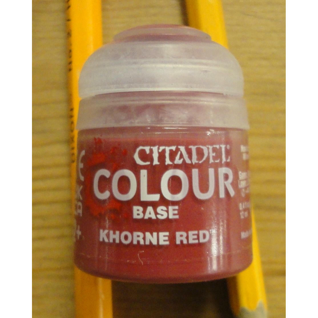 Image of Citadel Base Paint: Khorne Red by Games Workshop GAW21-04
