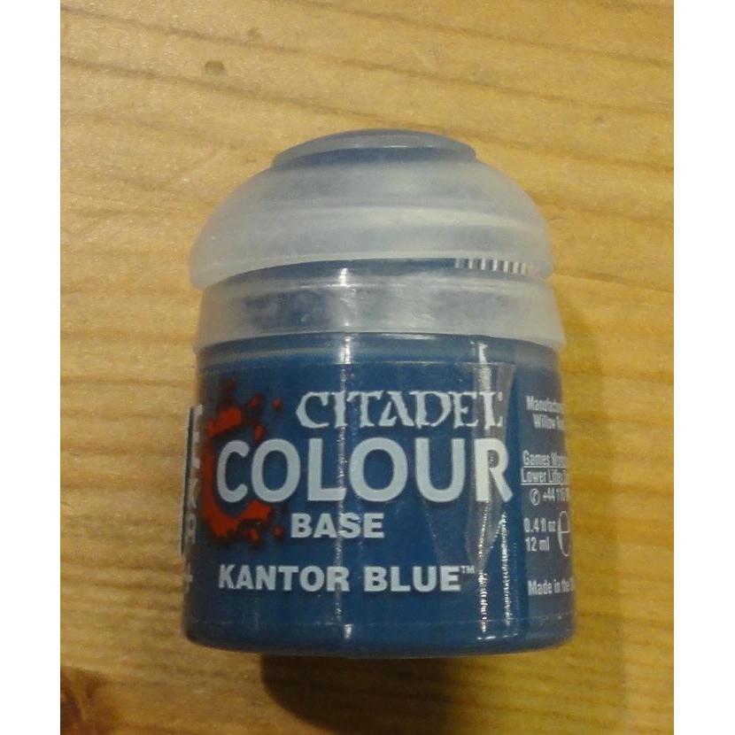 Image of Citadel Base Paint: Kantor Blue by Games Workshop GAW21-07