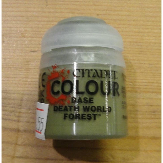 Image of Citadel Base Paint: Death World Forest by Games Workshop GAW21-15