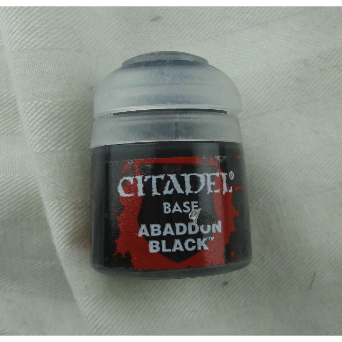 Image of Citadel Base Paint: Abaddon Black by Games Workshop GAW21-25