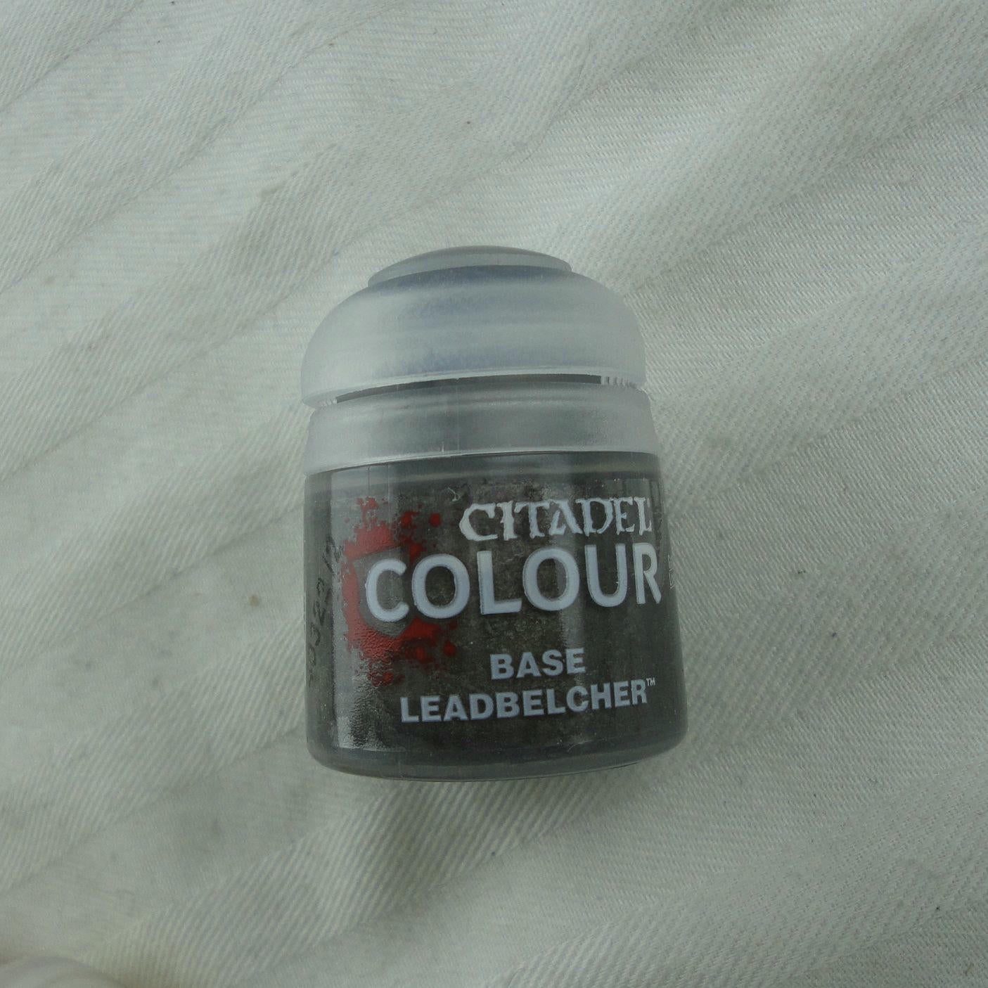Image of Citadel Base Paint: Leadbelcher by Games Workshop GAW21-28
