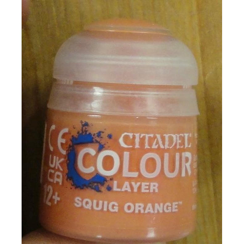 Image of Citadel Layer Squig Orange Acrylic Paint by Games Workshop GAW22-08