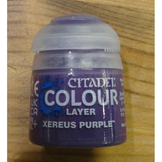 Image of Citadel Layer Xereus Purple Acrylic Paint by Games Workshop GAW22-09