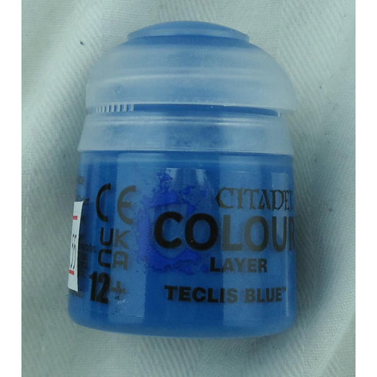 Image of Citadel Layer Teclis Blue Acrylic Paint by Games Workshop GAW22-17