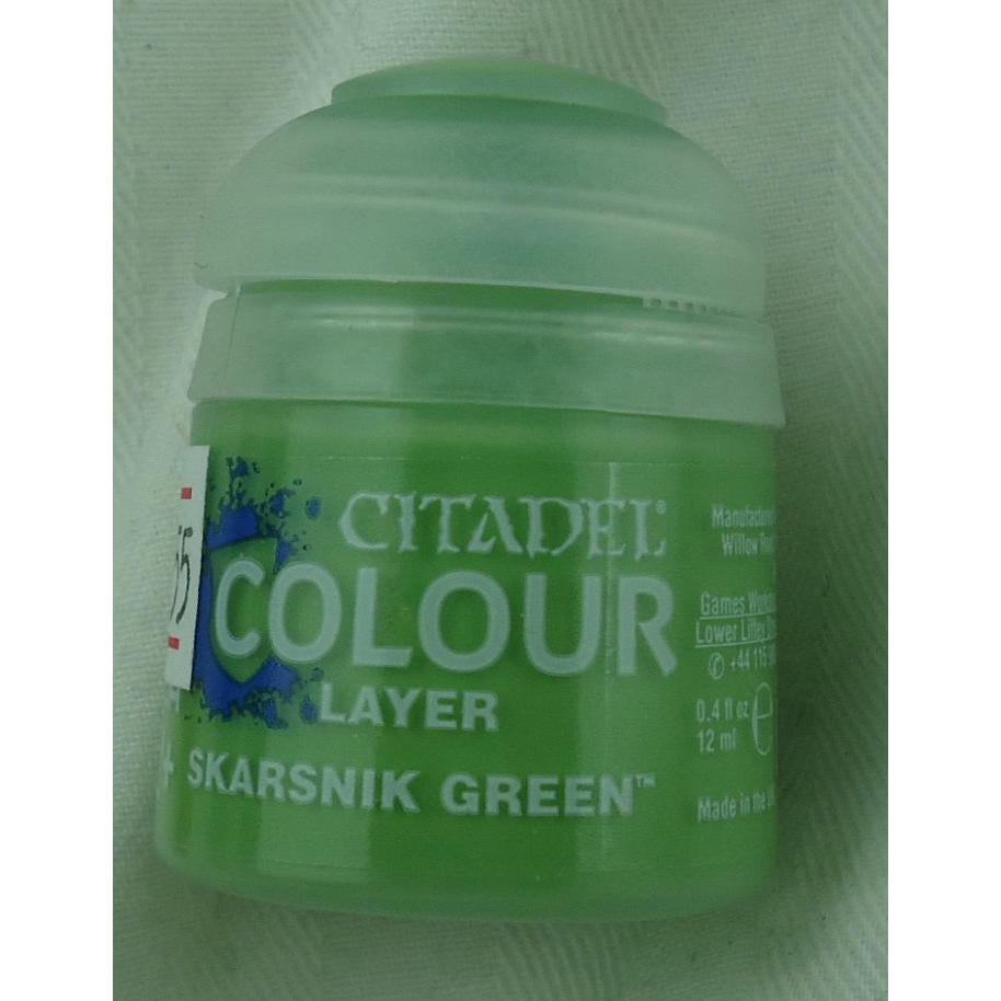 Image of Citadel Layer Skarsnik Green Acrylic Paint by Games Workshop GAW22-26