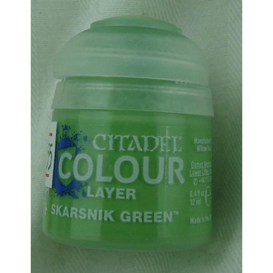 Image of Citadel Layer Skarsnik Green Acrylic Paint by Games Workshop GAW22-26