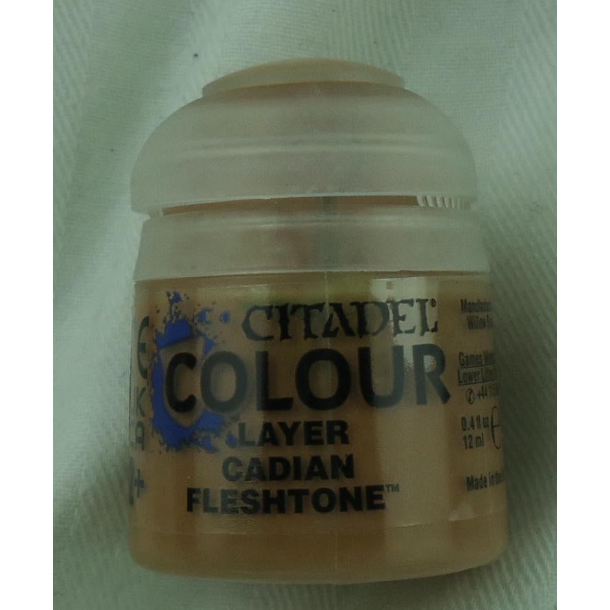 Image of Citadel Layer Cadian Fleshtone Acrylic Paint by Games Workshop GAW22-36