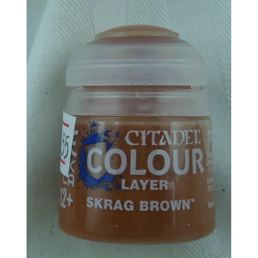 Image of Citadel Layer Skrag Brown Acrylic Paint by Games Workshop GAW22-40