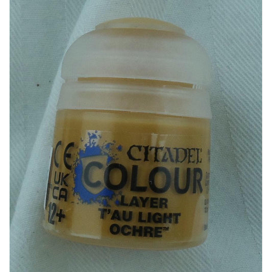 Image of Citadel Layer Tau Light Ochre T'au Acrylic Paint by Games Workshop GAW22-42