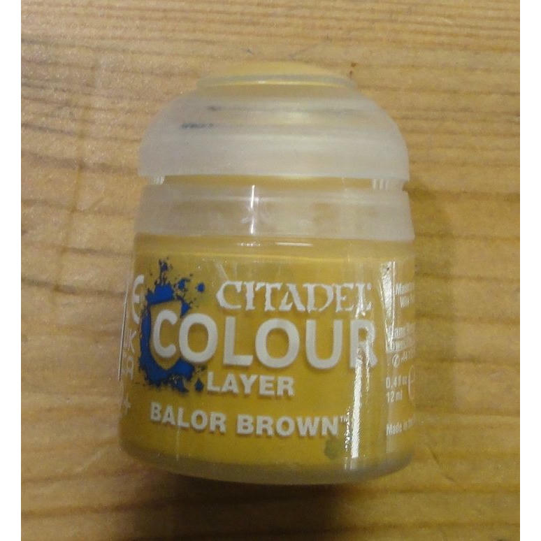 Image of Citadel Layer Balor Brown Acrylic Paint by Games Workshop GAW22-43