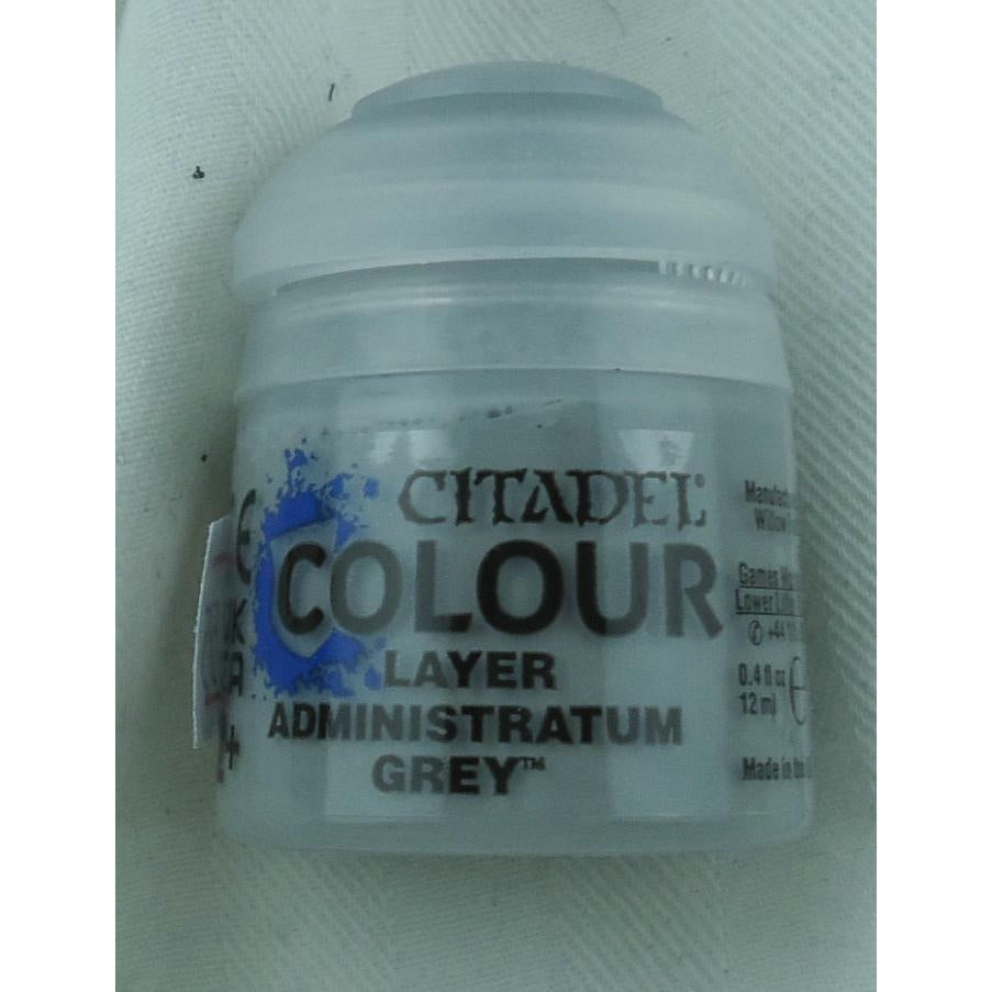 Image of Citadel Layer Administratum Grey Acrylic Paint by Games Workshop GAW22-50