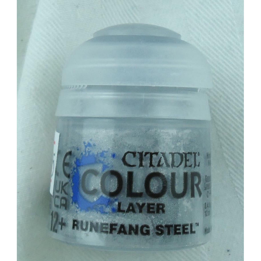 Image of Citadel Layer Runefang Steel Acrylic Paint by Games Workshop GAW22-60