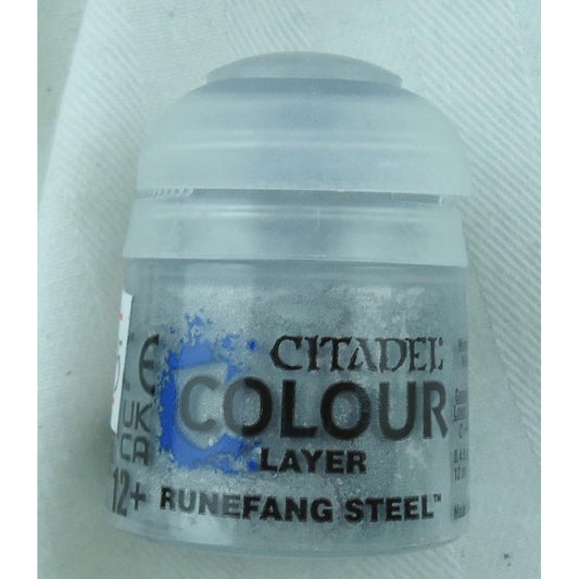 Image of Citadel Layer Runefang Steel Acrylic Paint by Games Workshop GAW22-60