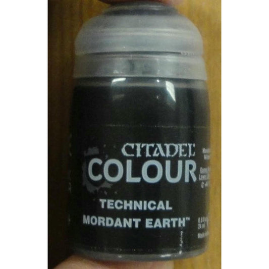 Image of Citadel Colour Technical Miniatures Paint Mordant Earth GAW27-21 24ml
