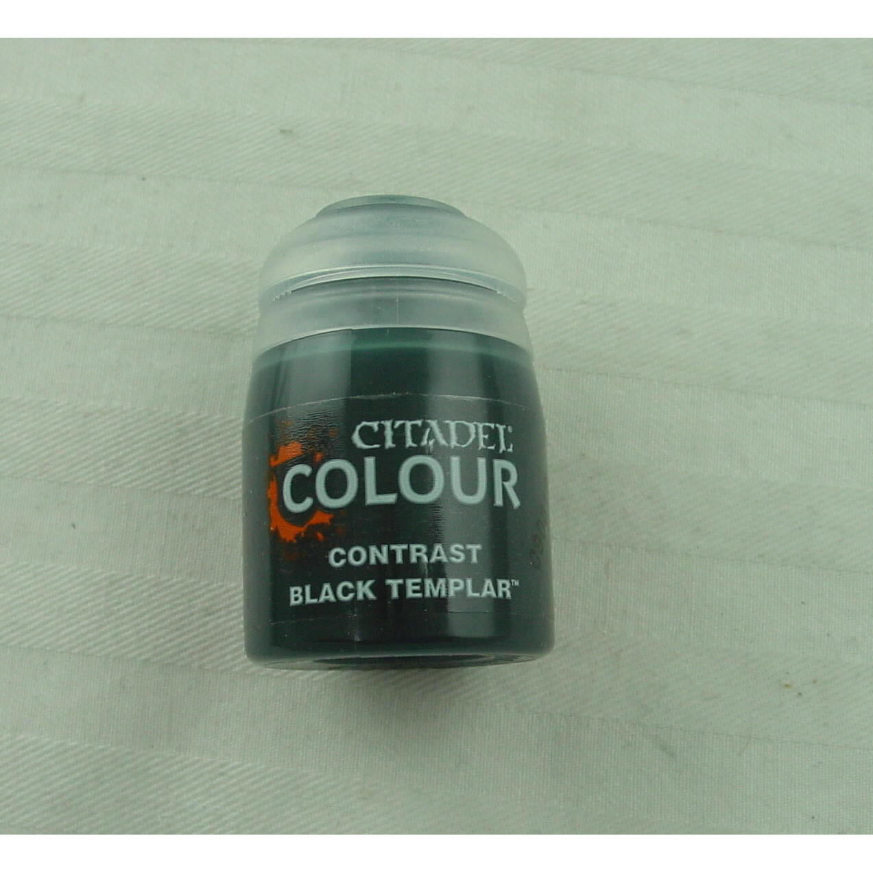 Image of Citadel Colour Contrast Miniatures Paint Black Templar GAW29-38 Games Workshop