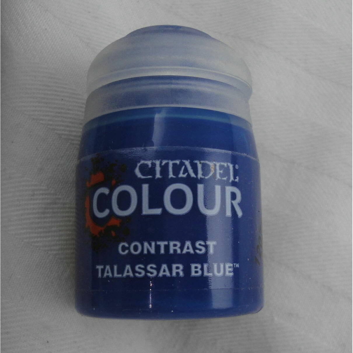 Image of Citadel Colour Contrast Miniatures Paint Talassar Blue GAW29-39 Games Workshop