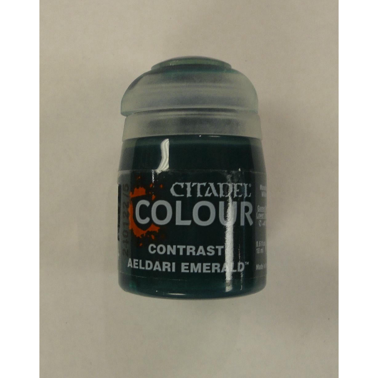 Image of Citadel Contrast Miniatures Paint Aeldari Emerald GAW29-48