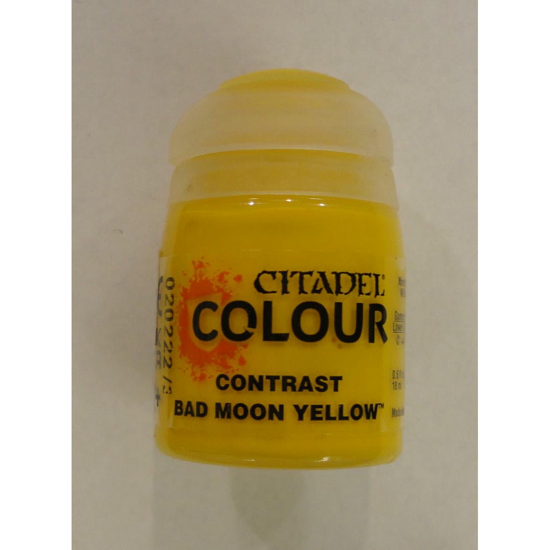 Image of Citadel Contrast Miniatures Paint Bad Moon Yellow GAW29-53