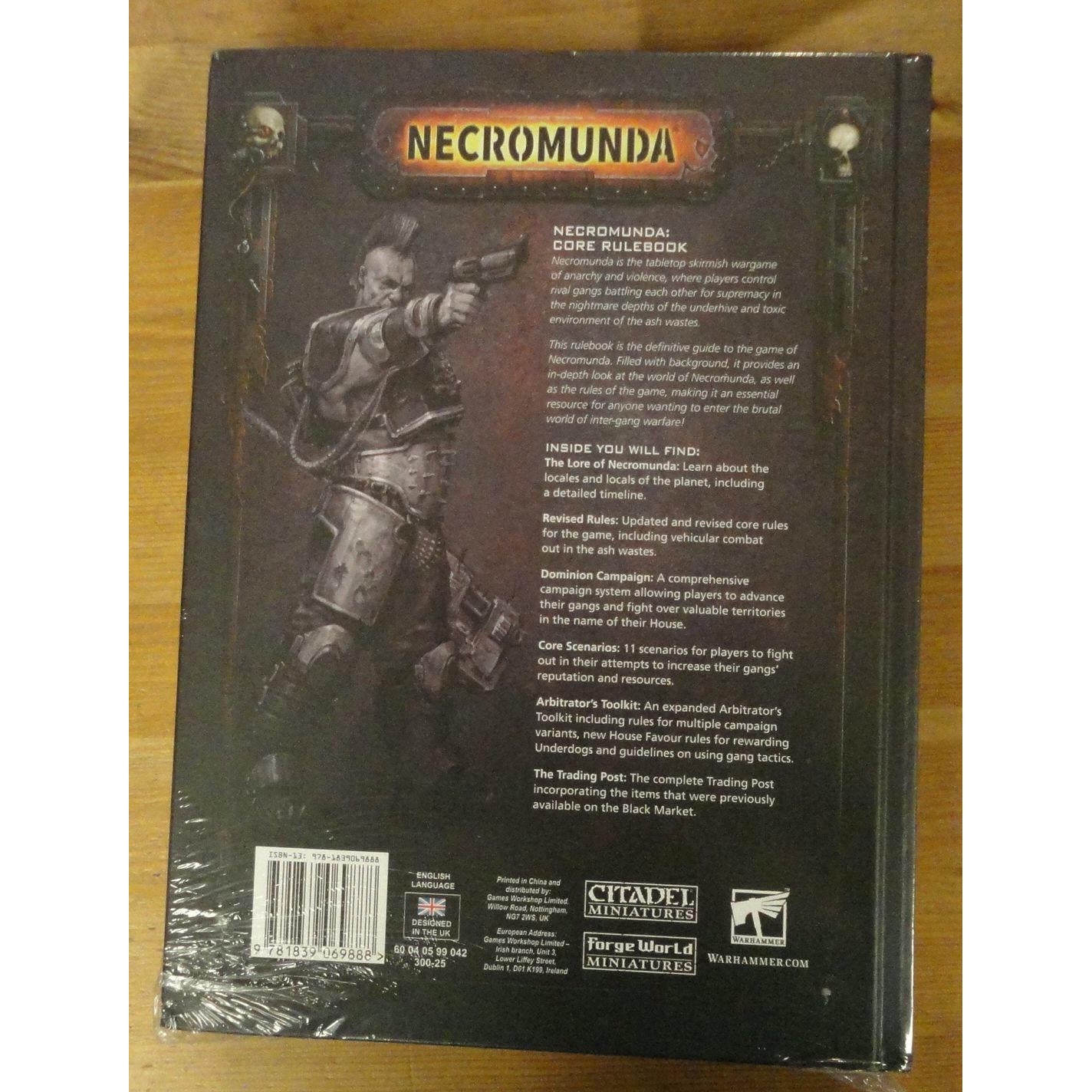 Image of Necromunda Miniatures Game Core Ruleboook by Games Workshop GAW300-25