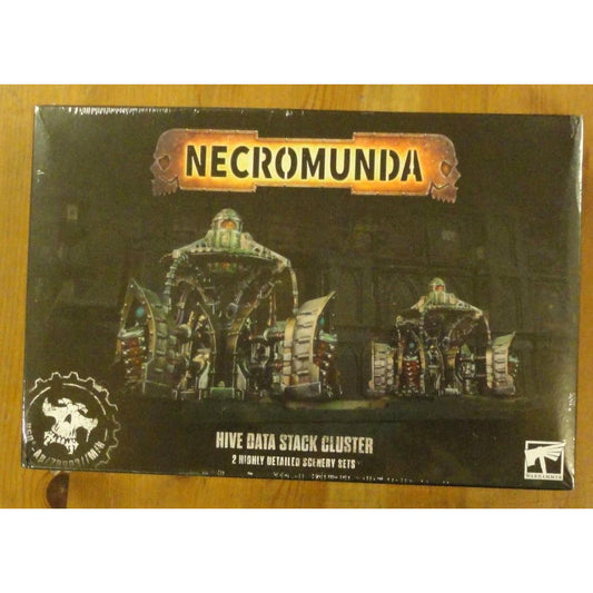 Image of Necromunda Miniatures Game Hive Data Stack Cluster Scenery Set GAW301-36
