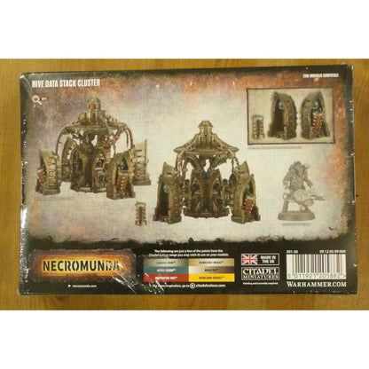 Image of Necromunda Miniatures Game Hive Data Stack Cluster Scenery Set GAW301-36