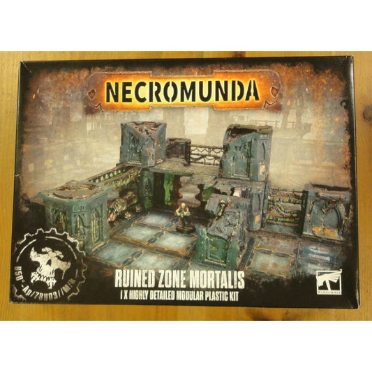 Image of Necromunda Miniatures Game Ruined Zone Mortalis Scenery Set GAW301-43