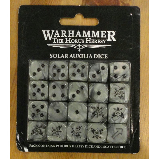 Image of Warhammer 40,000 The Horus Heresy Solar Auxilia Dice Set Games Workshop GAW31-19