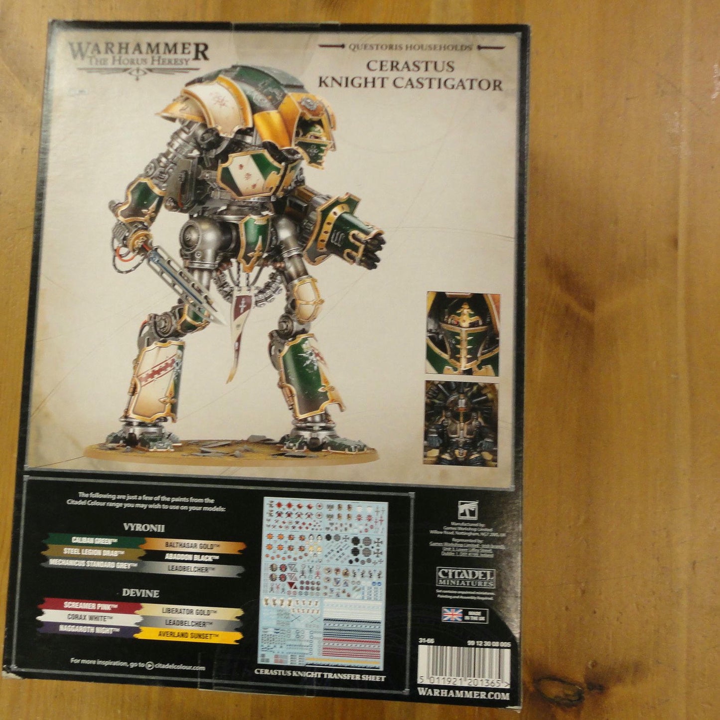 Image of Warhammer 40K 40,000 The Horus Heresy Cerastus Knight Castigator GAW31-66