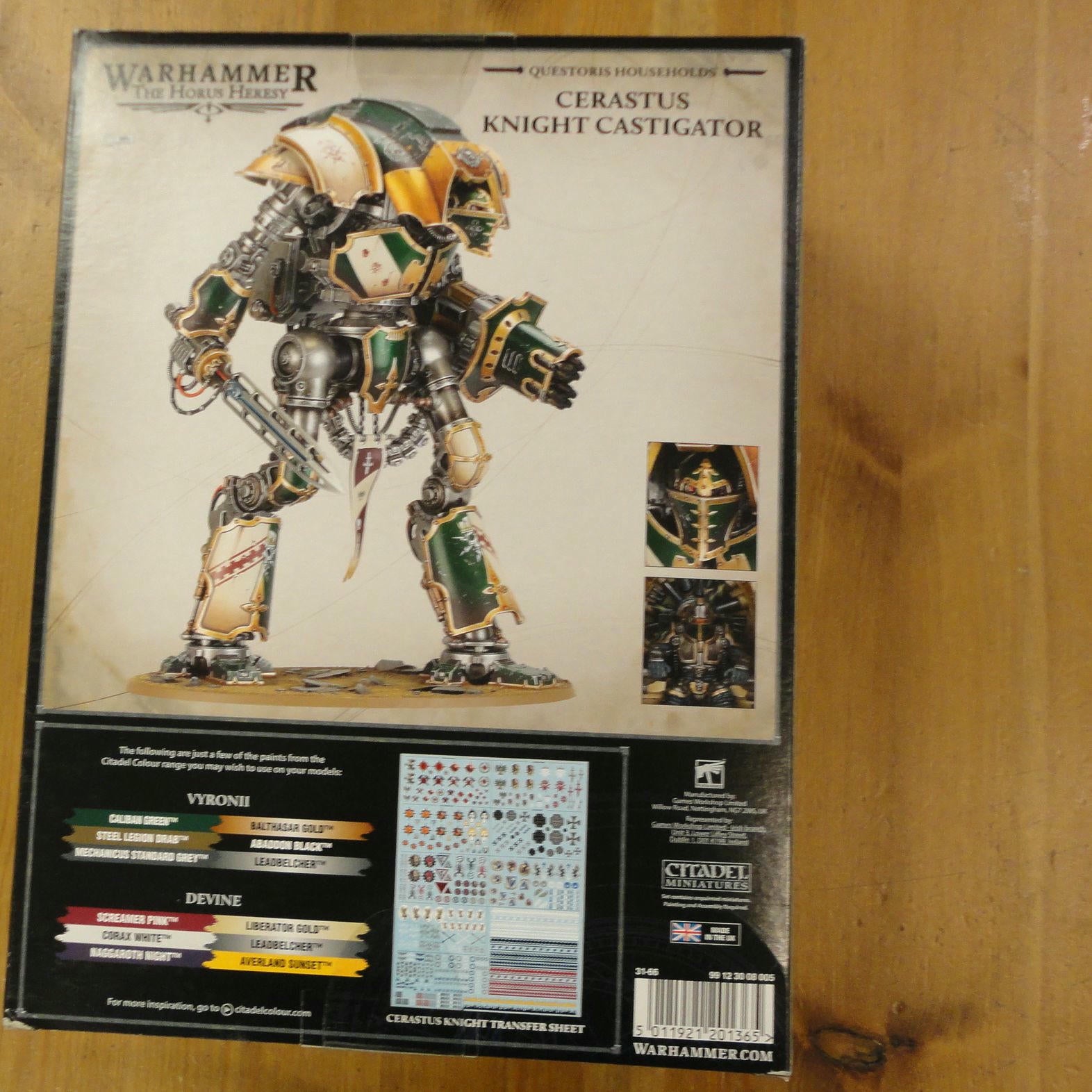Image of Warhammer 40K 40,000 The Horus Heresy Cerastus Knight Castigator GAW31-66