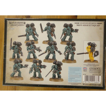 Image of Warhammer 40K 40,000 The Horus Heresy Legiones Astartes MKVI Assault Squad 31-70